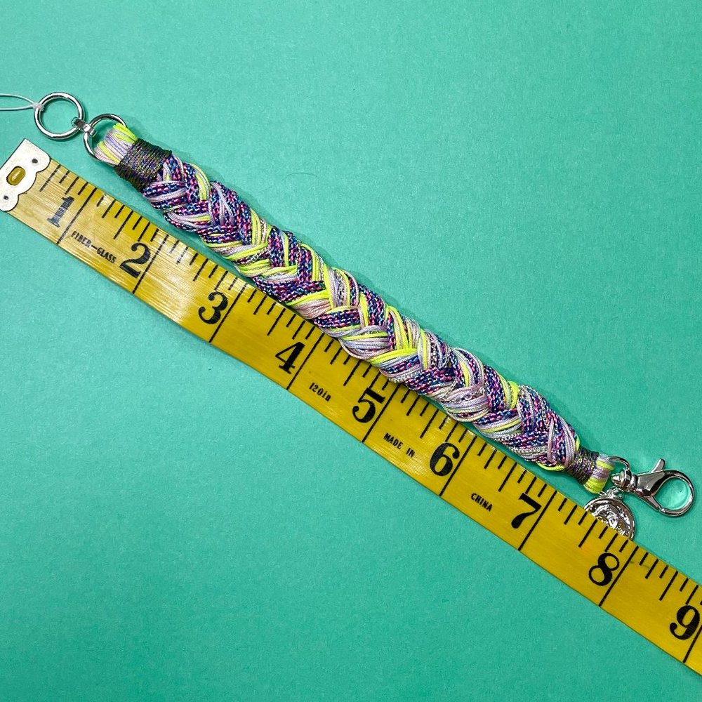 NWT Kendra Scott Braided Cord Bracelet Lilac Mix 7.5" LAST ONE - Picture 11 of 12